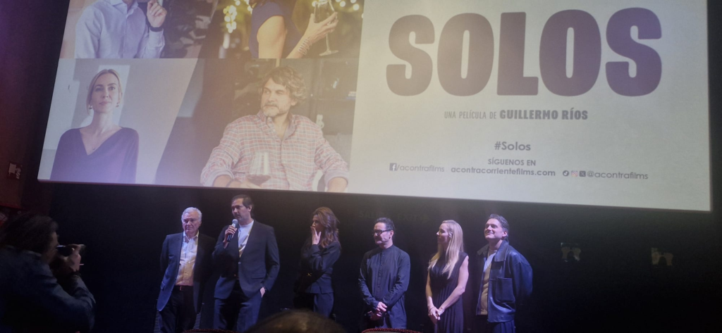 Preestreno de Solos, una película de Guillermo Ríos, en los cines Verdi